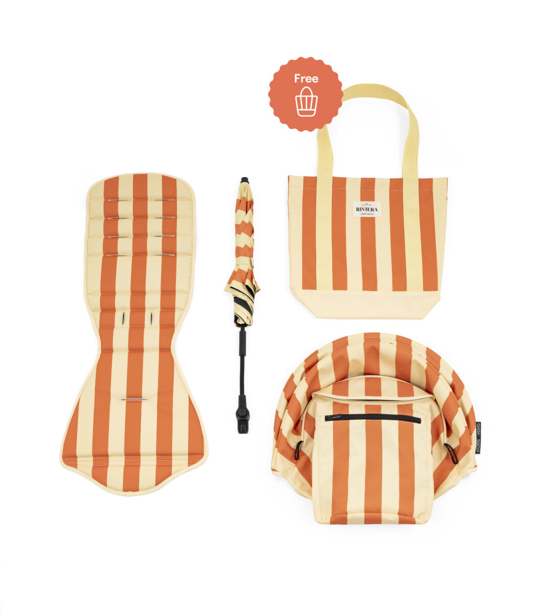 Carucior sport pentru copii Stokke YOYO³ 6 luni+ cu kit de vara Riviera Capri EDITIE LIMITATA - imagine 2