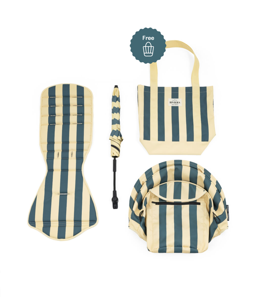 Carucior sport pentru copii Stokke YOYO³ 6 luni+ cu kit de vara Riviera Monaco EDITIE LIMITATA - imagine 2