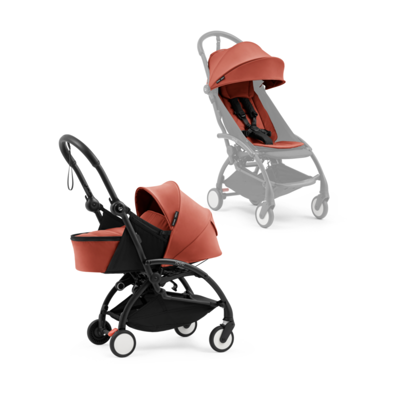 Cărucior 2in1 pentru copii Stokke YOYO⁵ cu accesoriu pentru nou-născuți